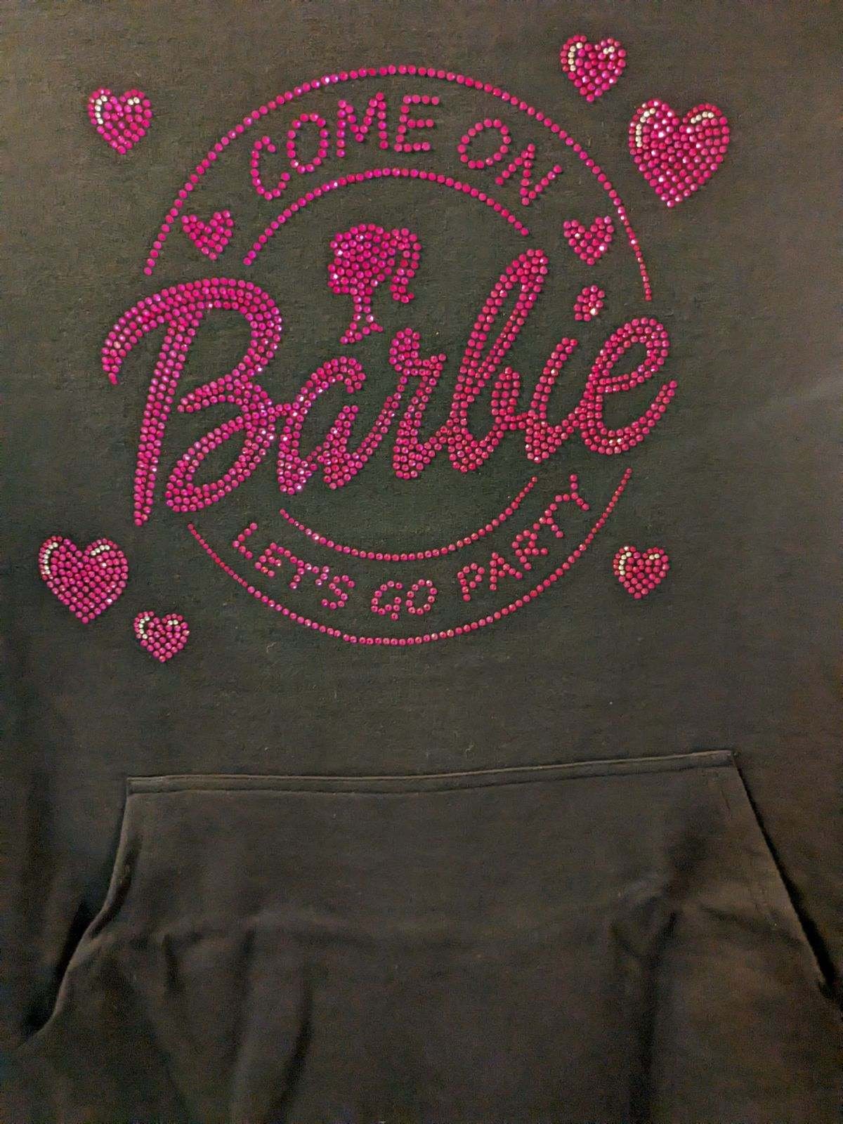 Come on Barbie Let's Go Party, Barbie Bling Rhinestone Hoodie.